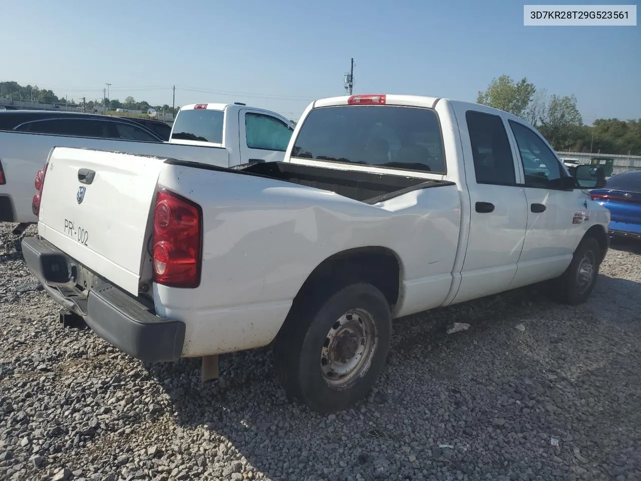 3D7KR28T29G523561 2009 Dodge Ram 2500