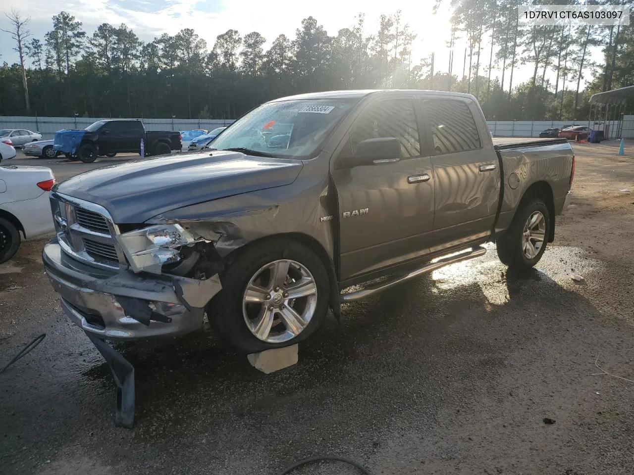 1D7RV1CT6AS103097 2010 Dodge Ram 1500