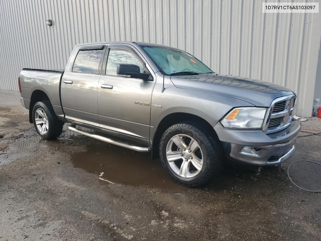 1D7RV1CT6AS103097 2010 Dodge Ram 1500