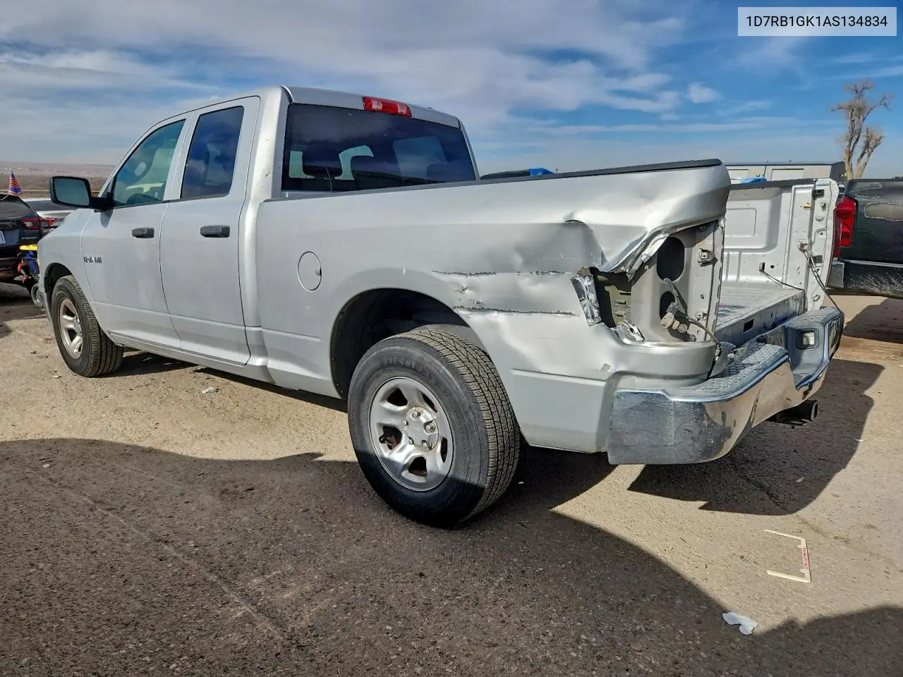 1D7RB1GK1AS134834 2010 Dodge Ram 1500