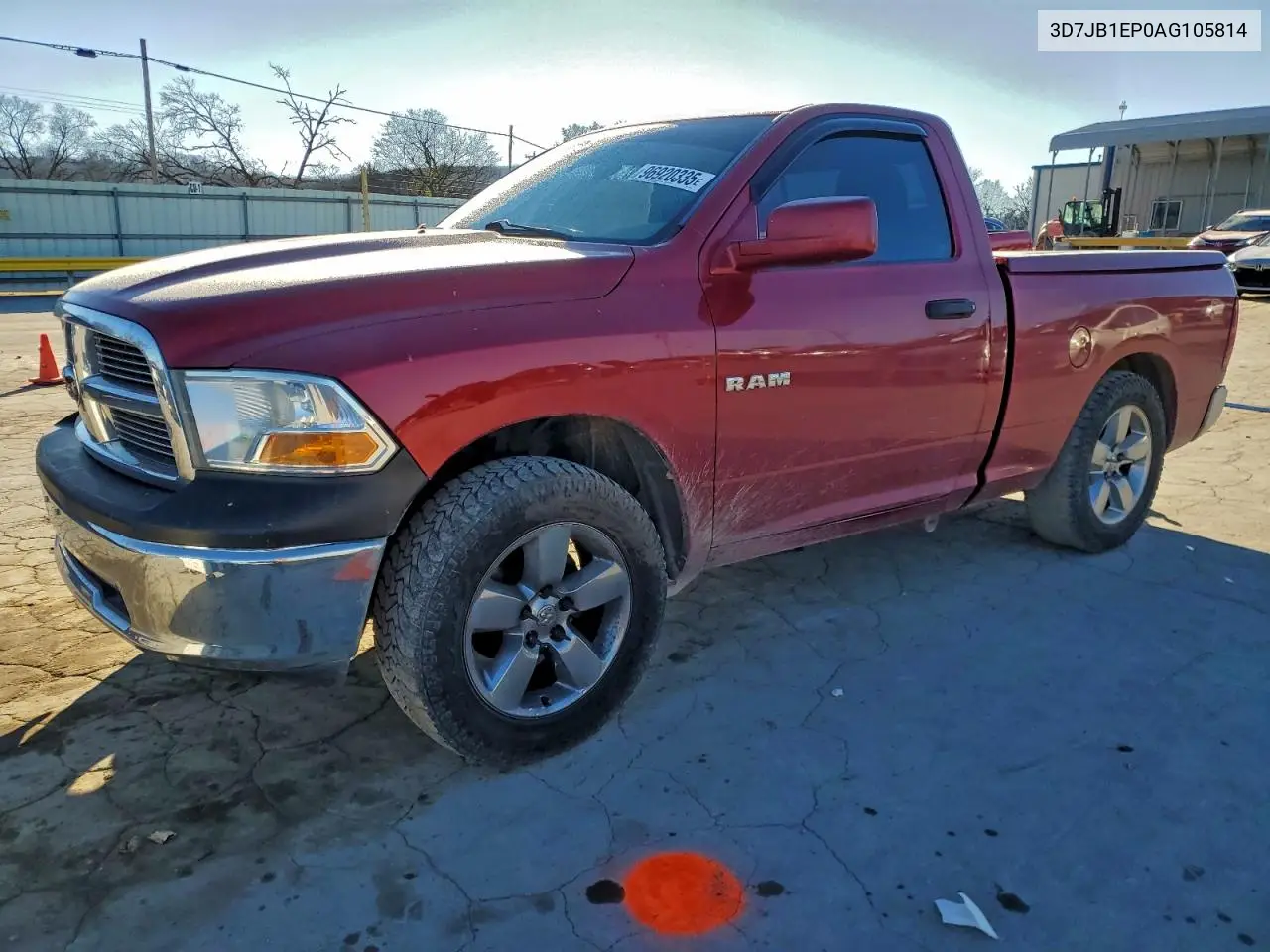 3D7JB1EP0AG105814 2010 Dodge Ram 1500