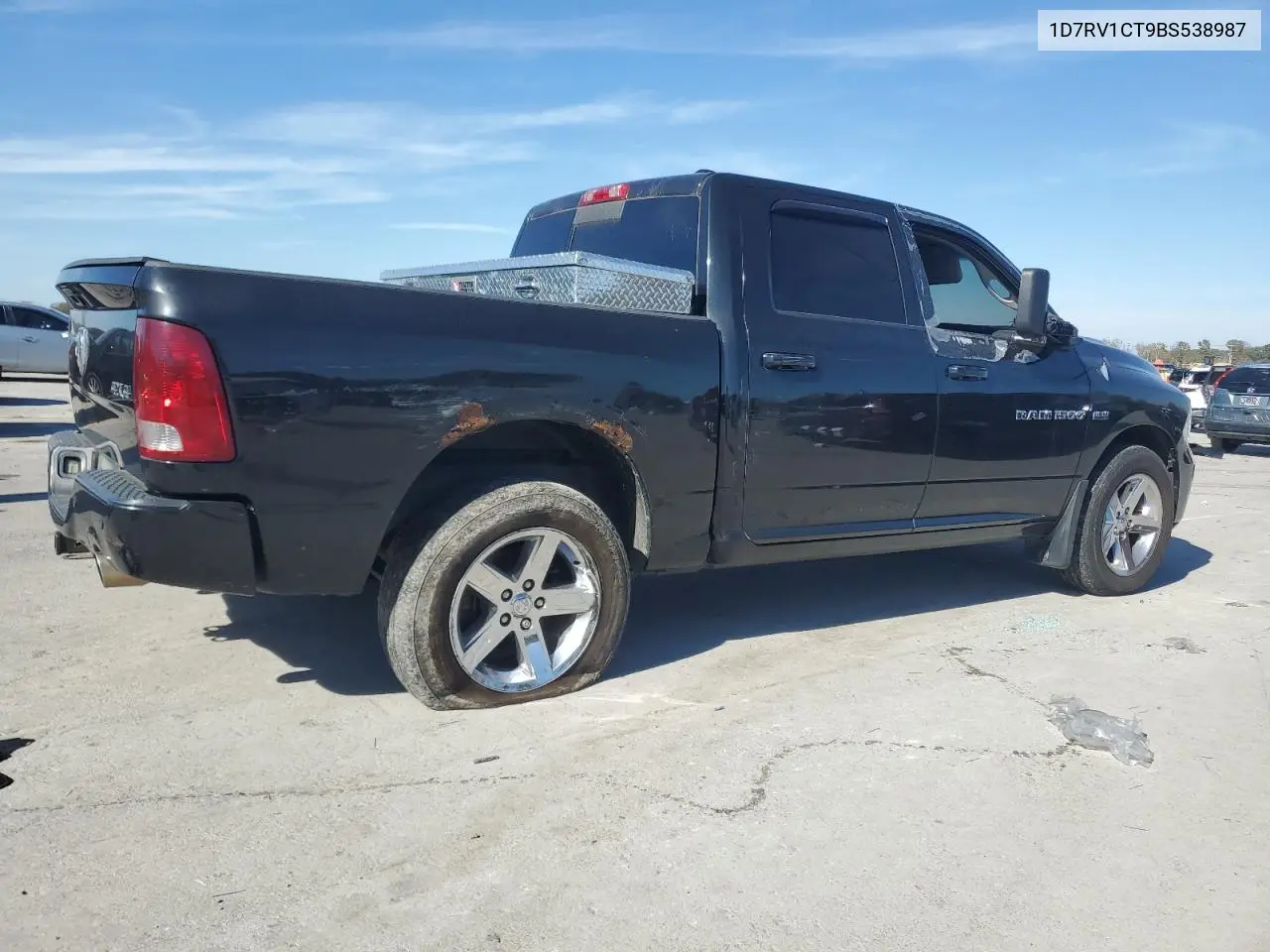 1D7RV1CT9BS538987 2011 Dodge Ram 1500