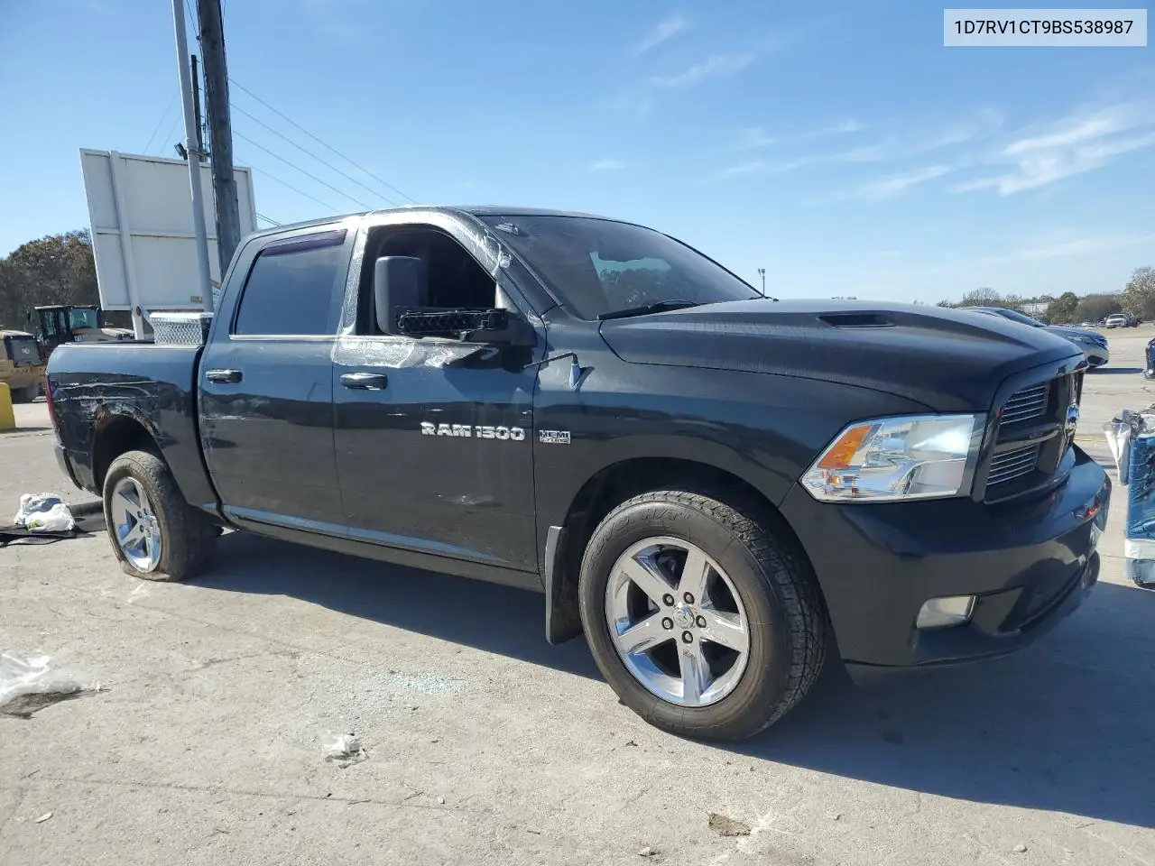 1D7RV1CT9BS538987 2011 Dodge Ram 1500
