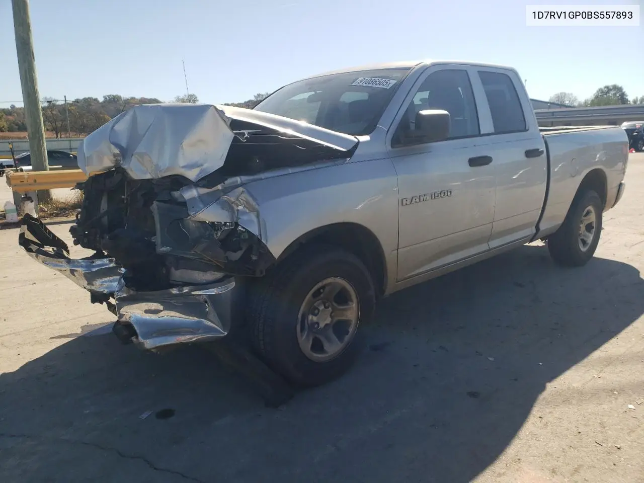 1D7RV1GP0BS557893 2011 Dodge Ram 1500