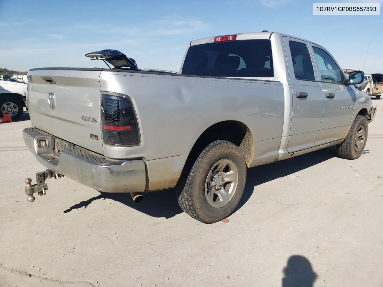 1D7RV1GP0BS557893 2011 Dodge Ram 1500