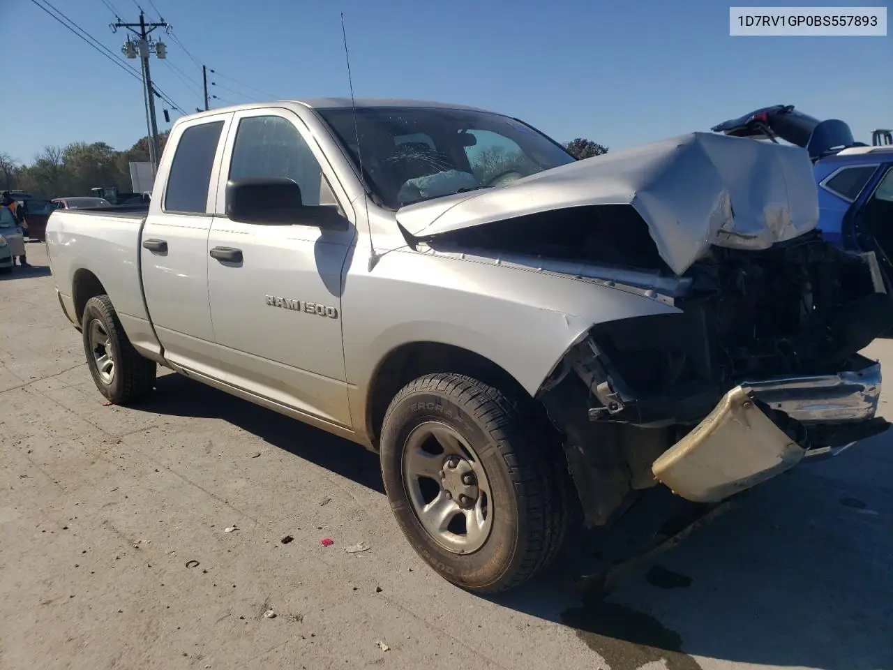 1D7RV1GP0BS557893 2011 Dodge Ram 1500