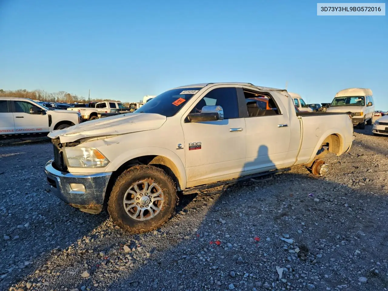 3D73Y3HL9BG572016 2011 Dodge Ram 3500