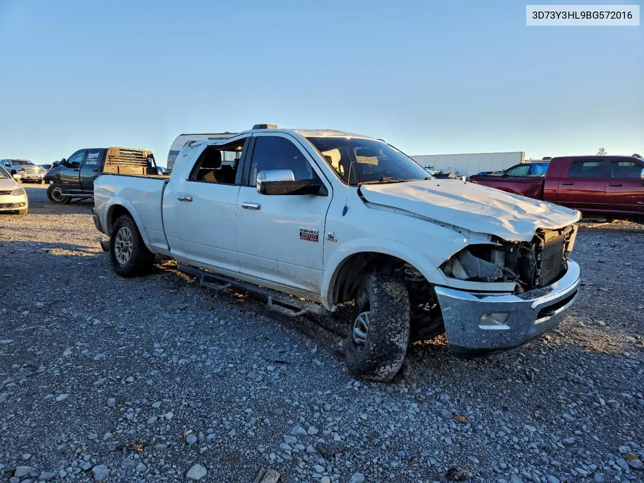 3D73Y3HL9BG572016 2011 Dodge Ram 3500