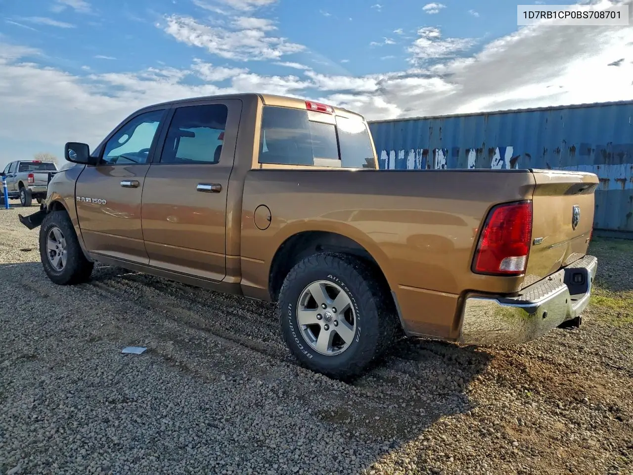 1D7RB1CP0BS708701 2011 Dodge Ram 1500