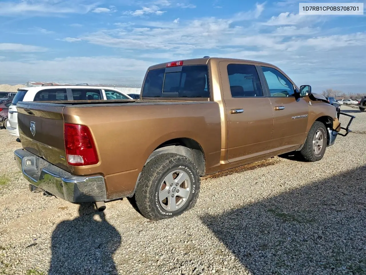 1D7RB1CP0BS708701 2011 Dodge Ram 1500