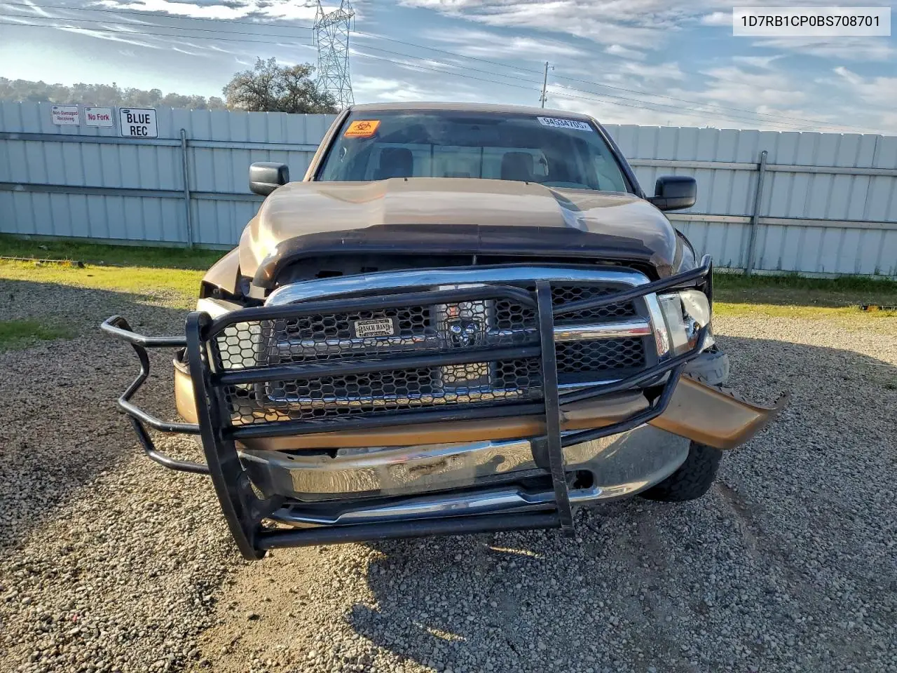 1D7RB1CP0BS708701 2011 Dodge Ram 1500
