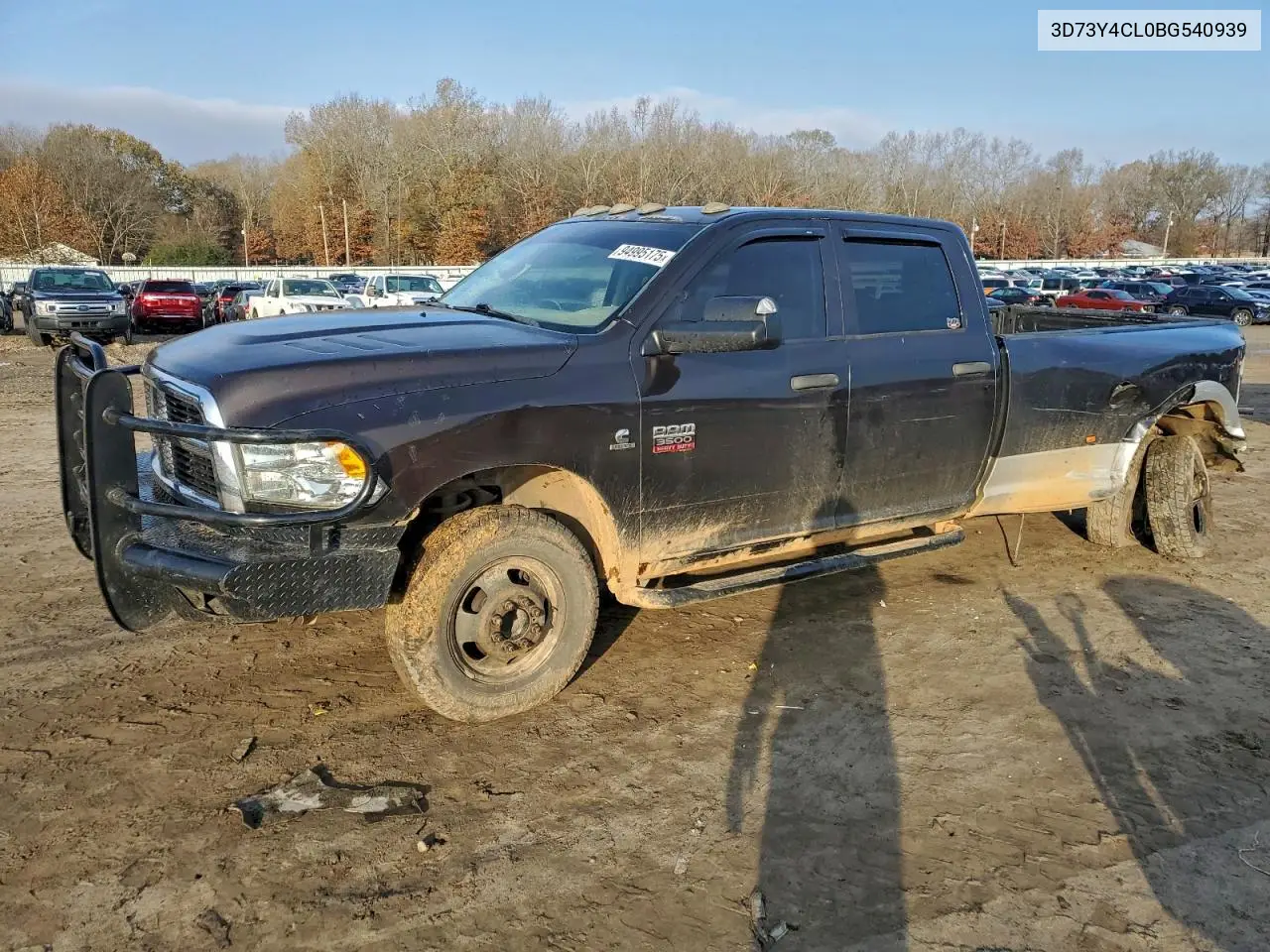 3D73Y4CL0BG540939 2011 Dodge Ram 3500