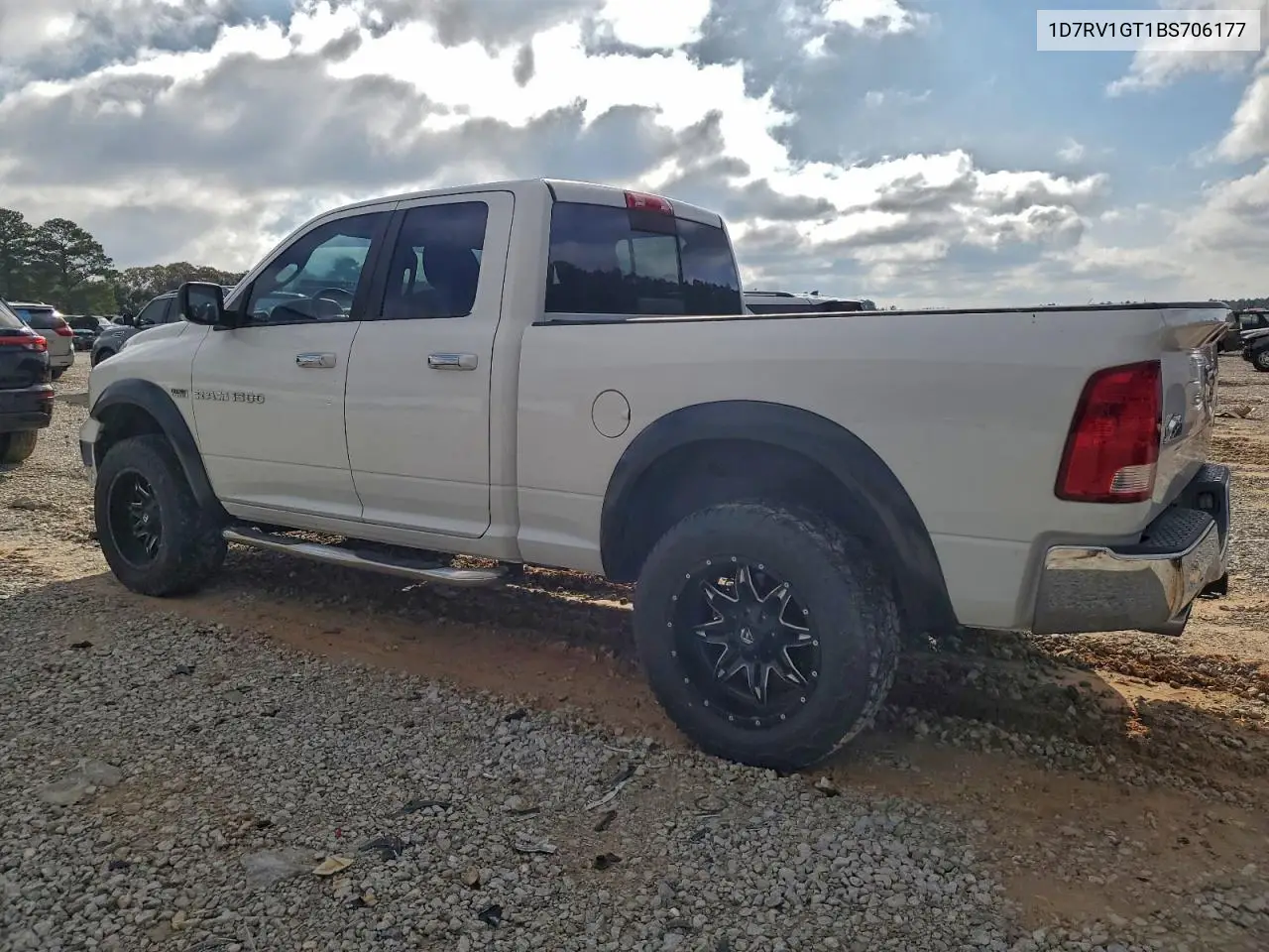 1D7RV1GT1BS706177 2011 Dodge Ram 1500