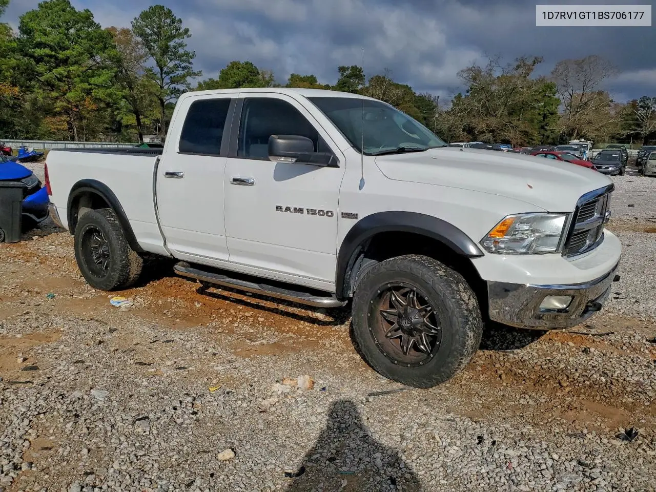 1D7RV1GT1BS706177 2011 Dodge Ram 1500