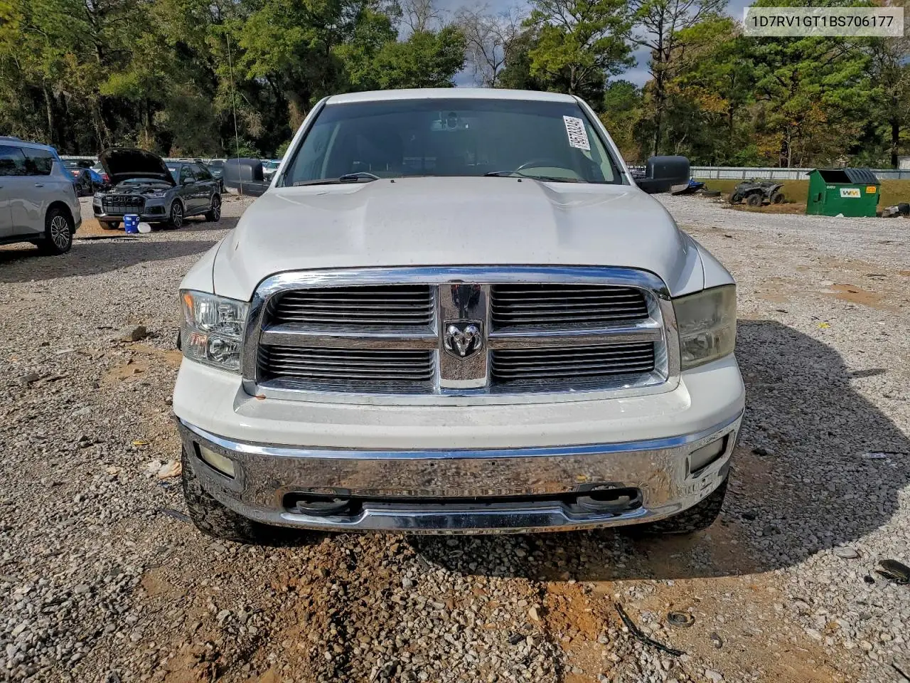 1D7RV1GT1BS706177 2011 Dodge Ram 1500