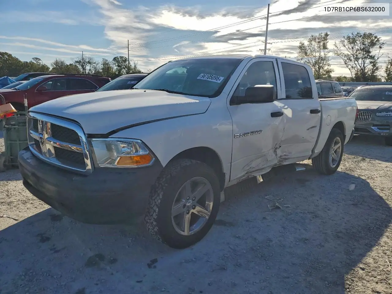 1D7RB1CP6BS632000 2011 Dodge Ram 1500