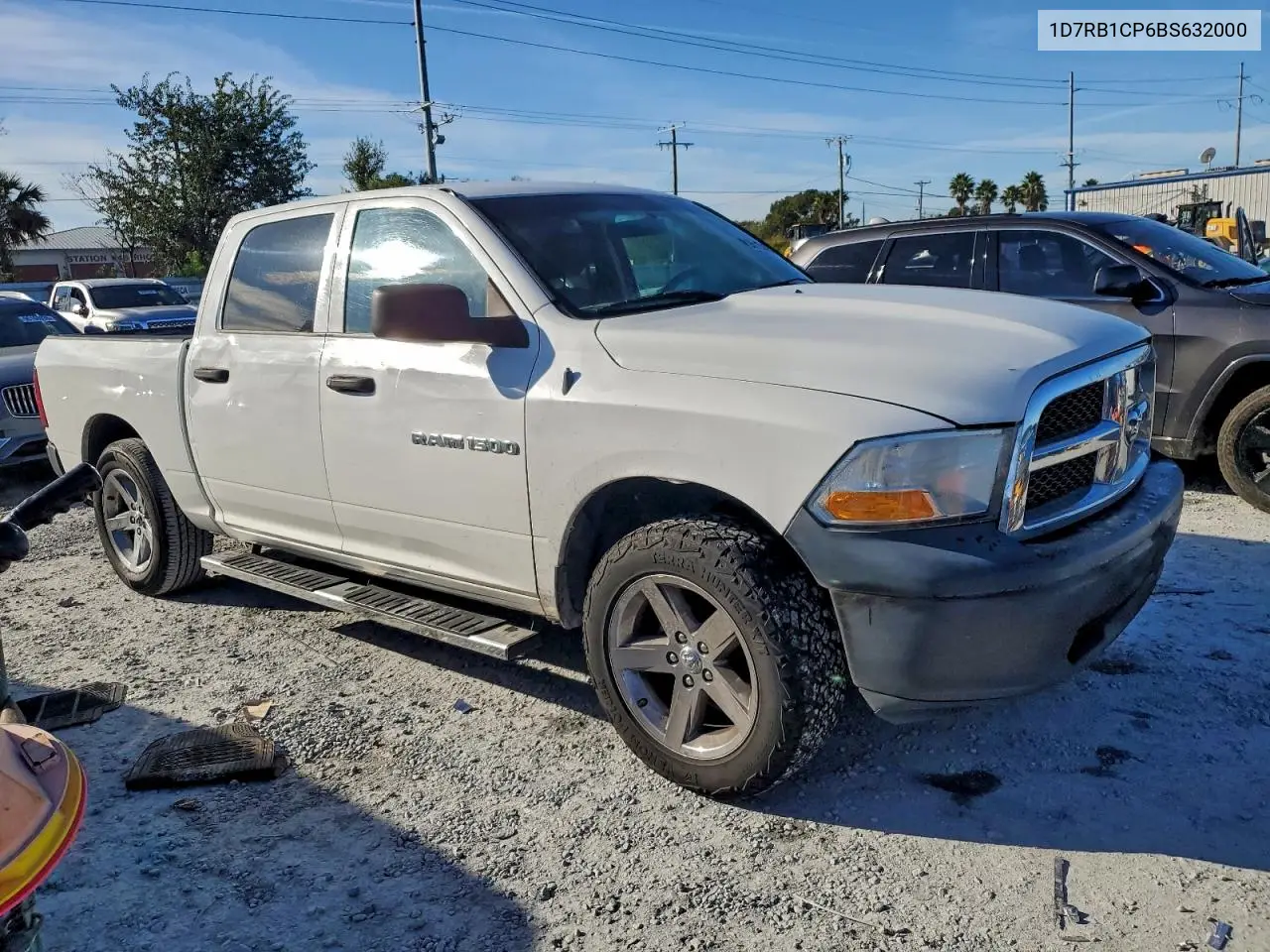 1D7RB1CP6BS632000 2011 Dodge Ram 1500