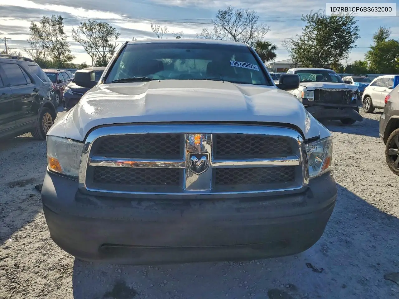 1D7RB1CP6BS632000 2011 Dodge Ram 1500