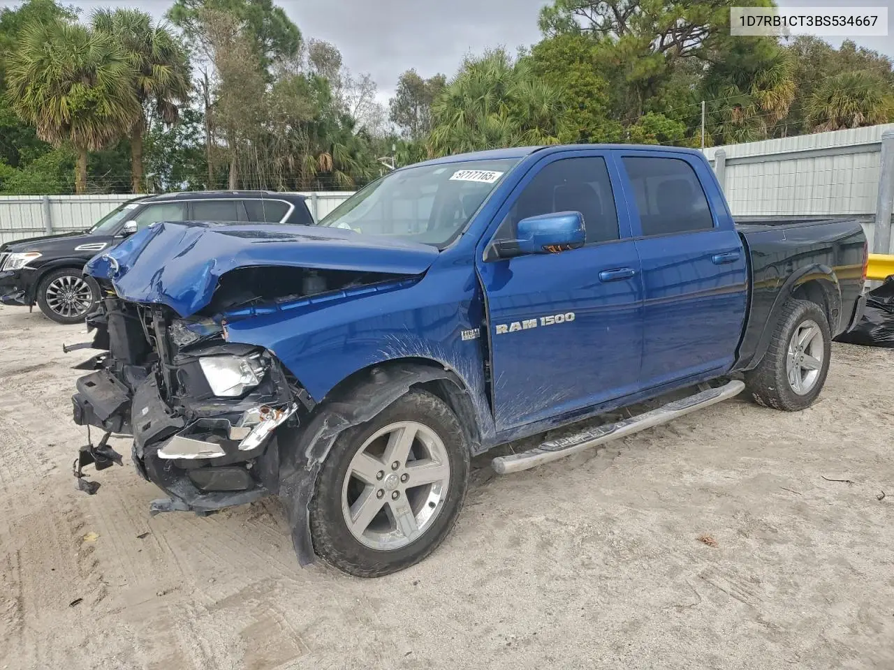1D7RB1CT3BS534667 2011 Dodge Ram 1500