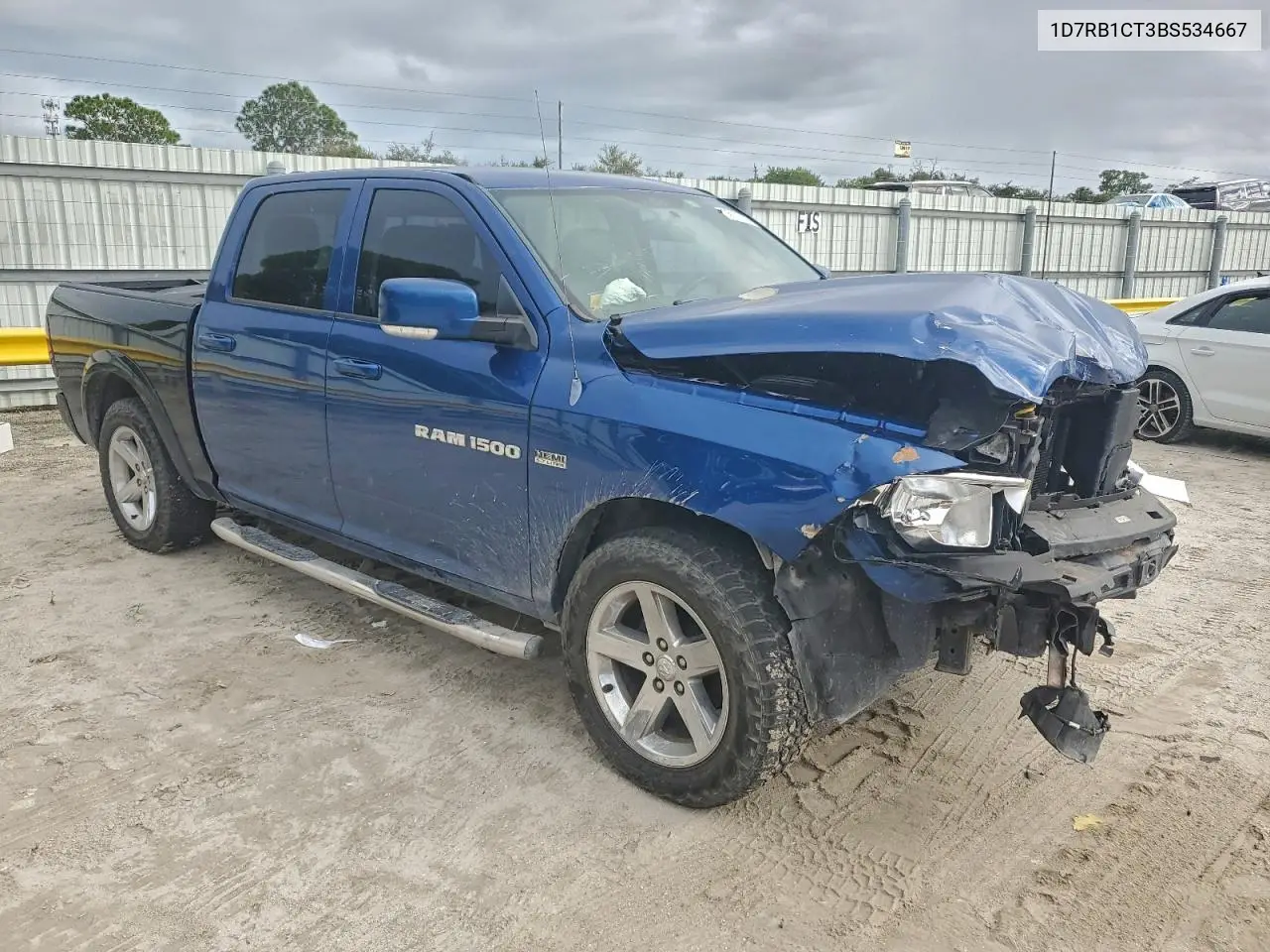 1D7RB1CT3BS534667 2011 Dodge Ram 1500