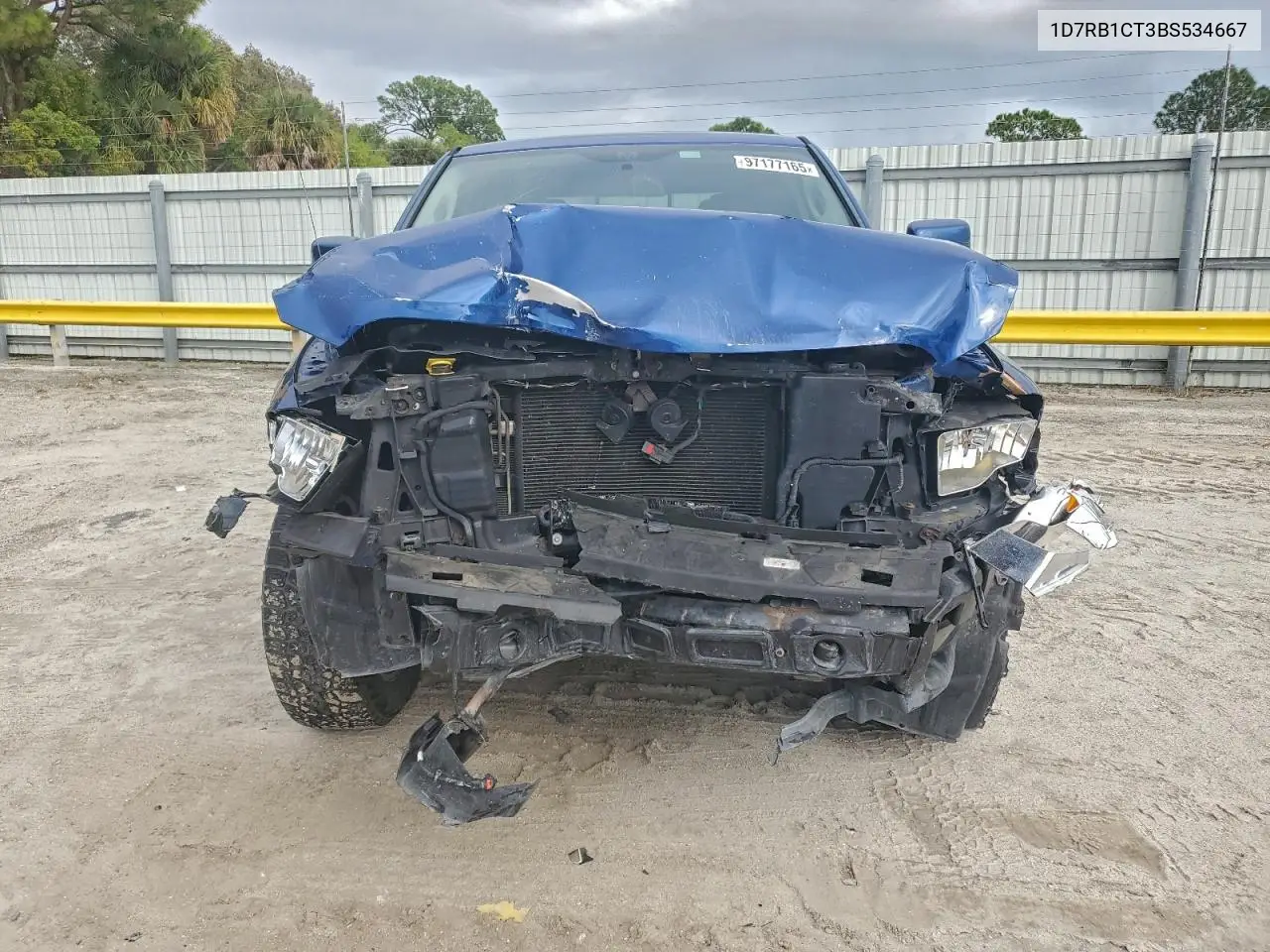 1D7RB1CT3BS534667 2011 Dodge Ram 1500