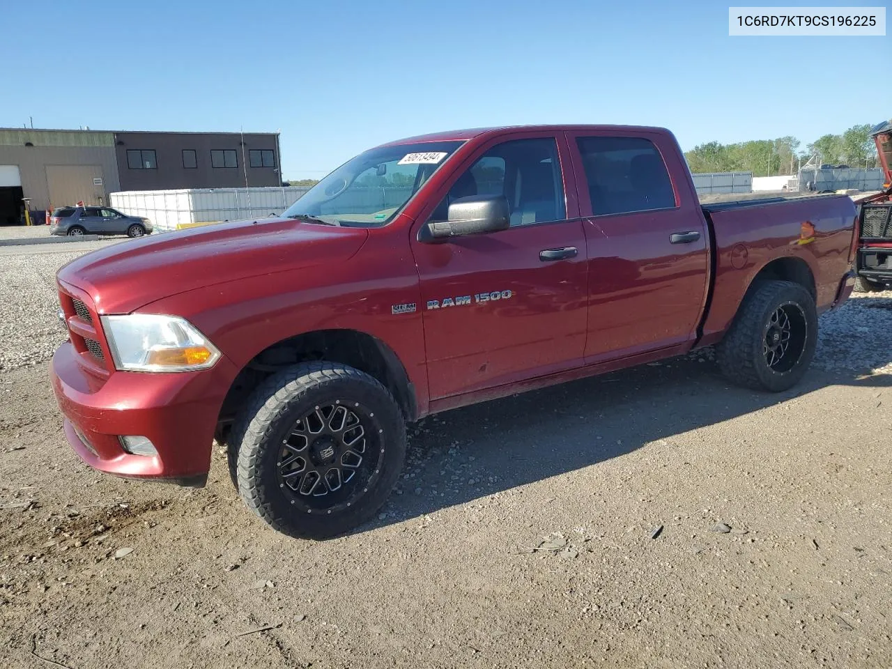 2012 Dodge Ram 1500 St VIN: 1C6RD7KT9CS196225 Lot: 50613494