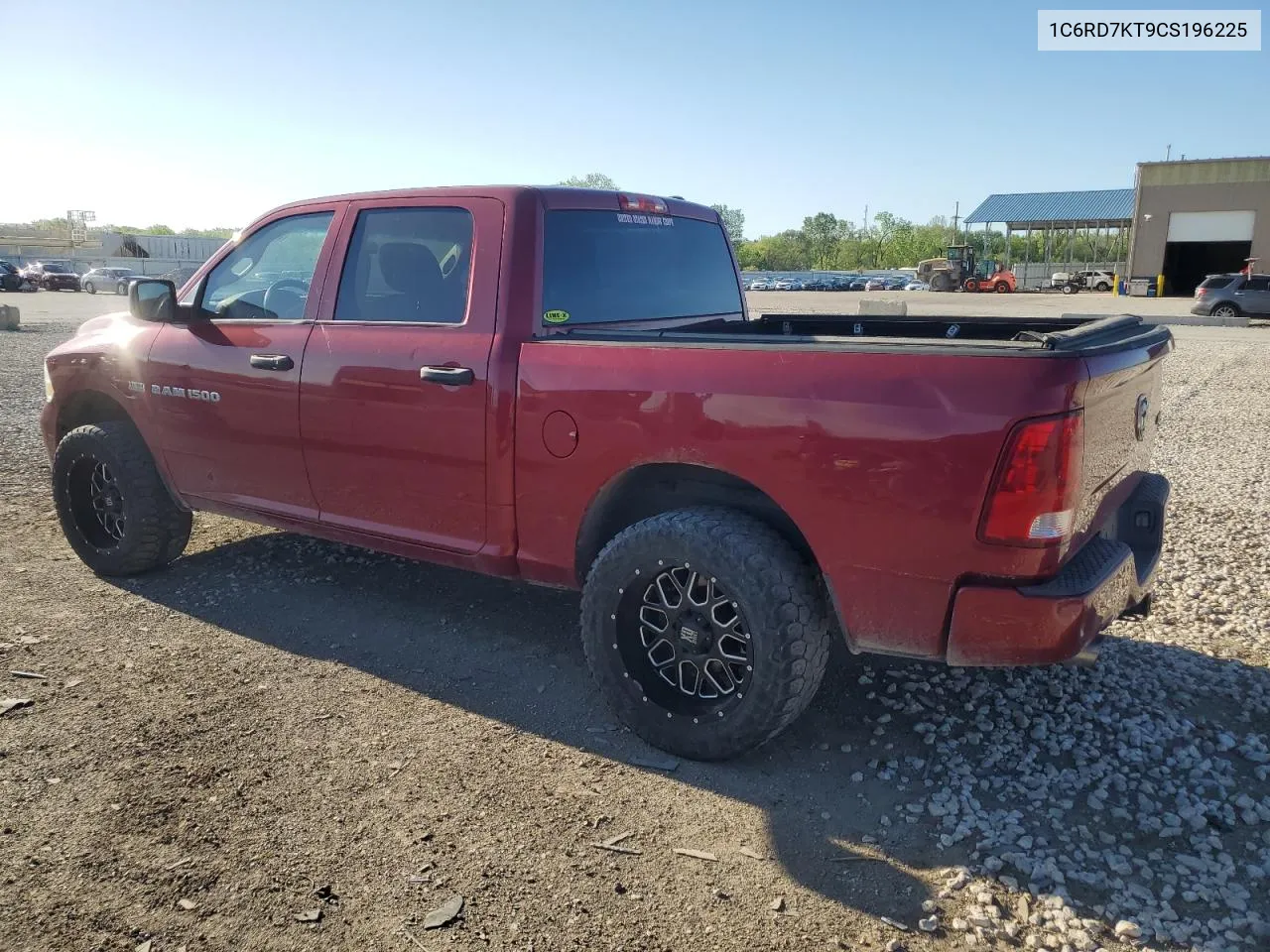 2012 Dodge Ram 1500 St VIN: 1C6RD7KT9CS196225 Lot: 50613494