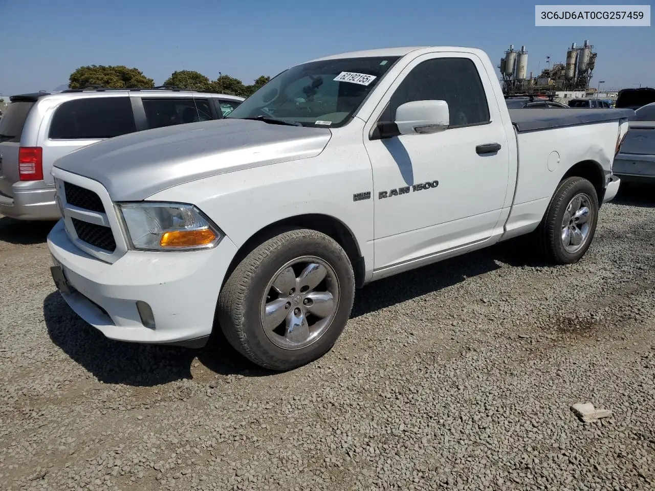3C6JD6AT0CG257459 2012 Dodge Ram 1500 St