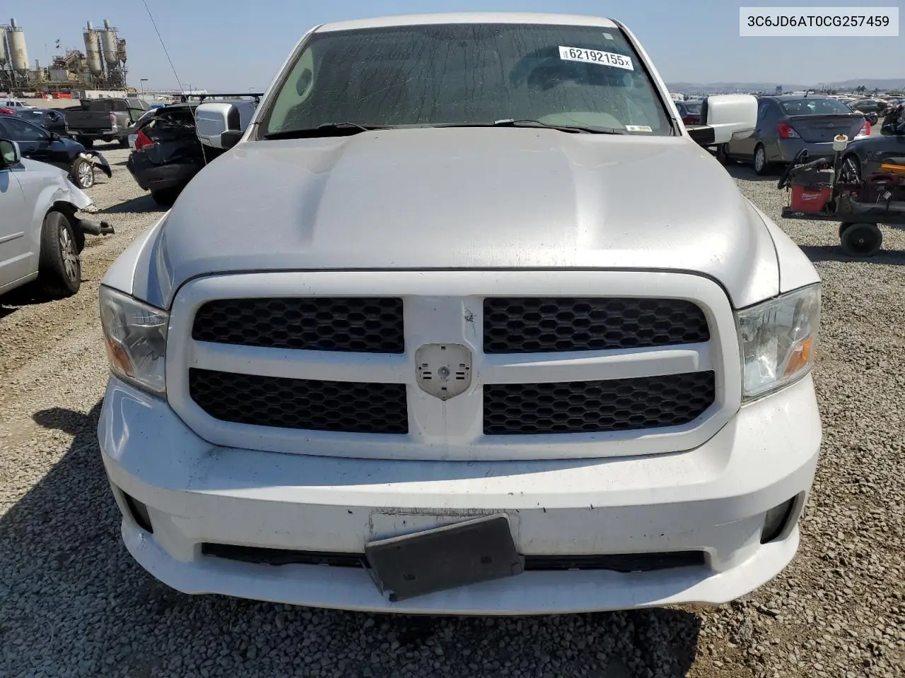 3C6JD6AT0CG257459 2012 Dodge Ram 1500 St