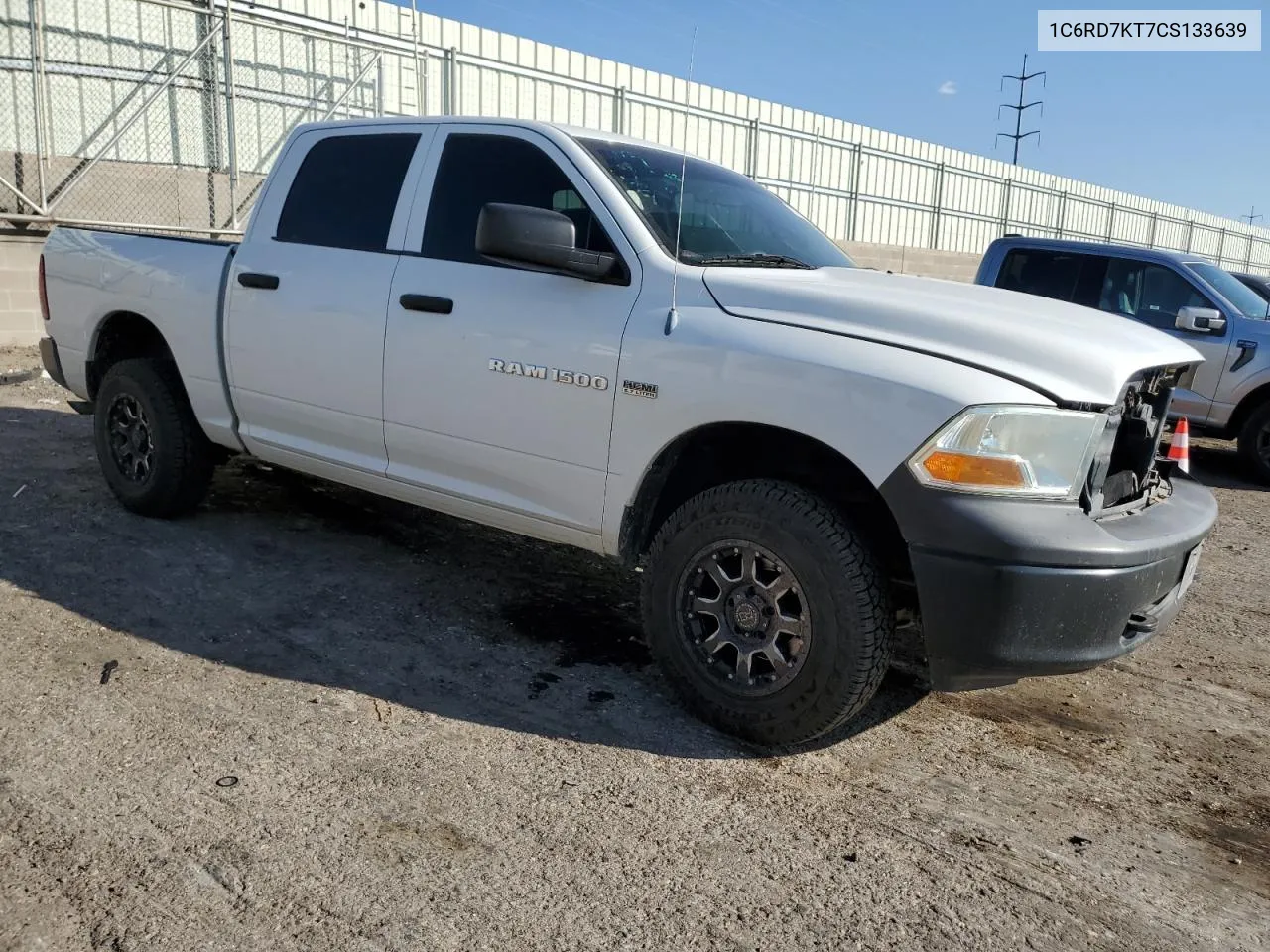 1C6RD7KT7CS133639 2012 Dodge Ram 1500 St