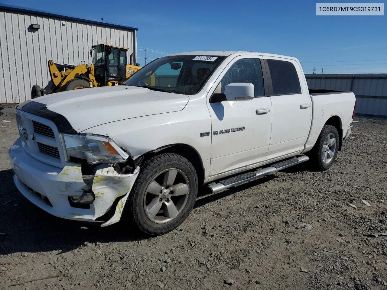 1C6RD7MT9CS319731 2012 Dodge Ram 1500 Sport