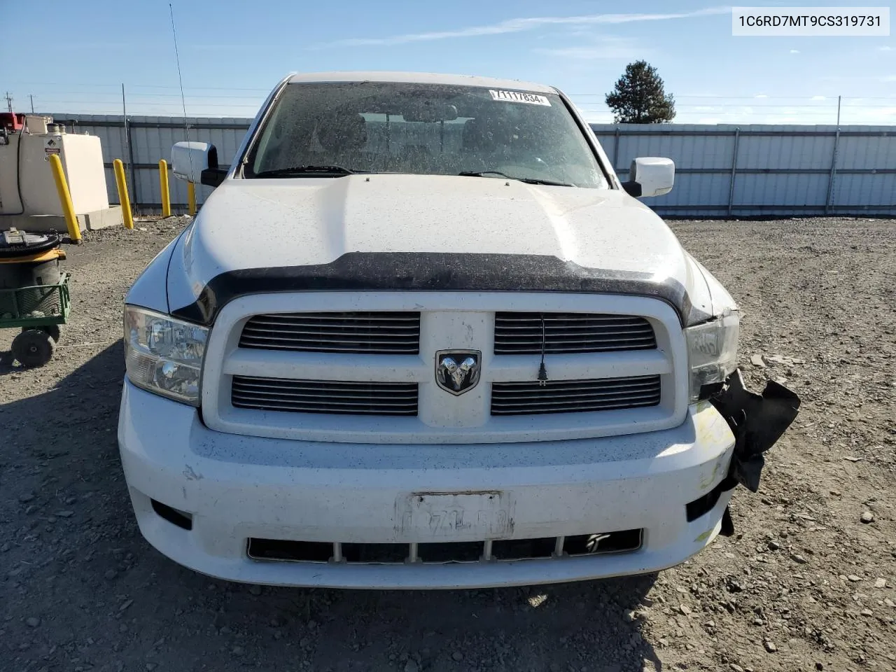 1C6RD7MT9CS319731 2012 Dodge Ram 1500 Sport