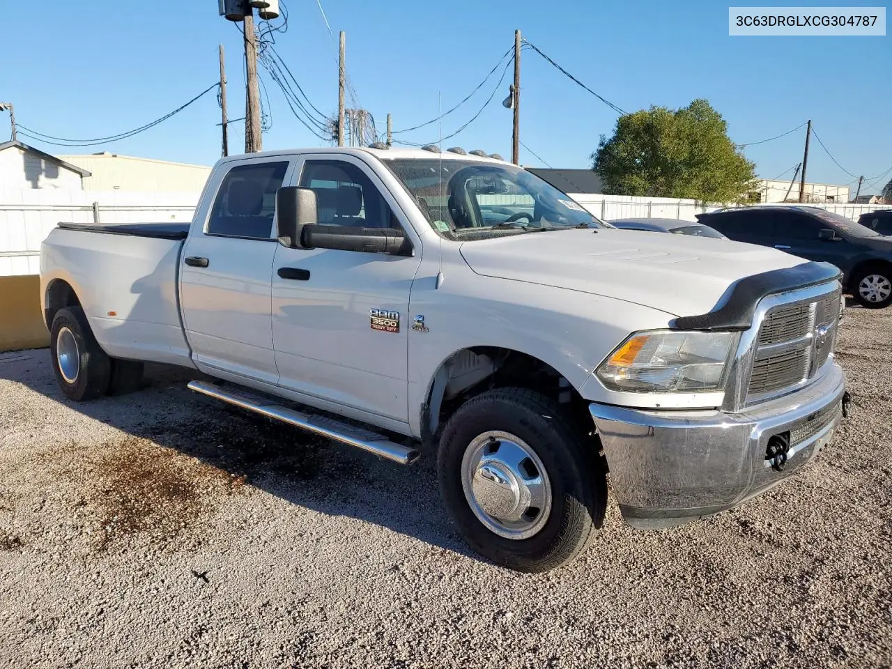 3C63DRGLXCG304787 2012 Dodge Ram 3500 St