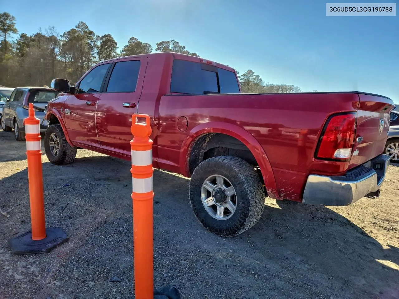 3C6UD5CL3CG196788 2012 Dodge Ram 2500 Laramie