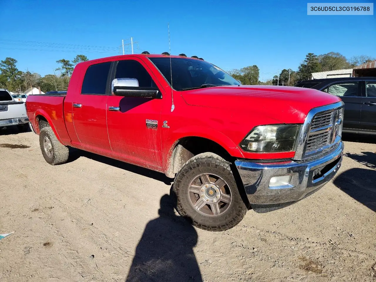 3C6UD5CL3CG196788 2012 Dodge Ram 2500 Laramie
