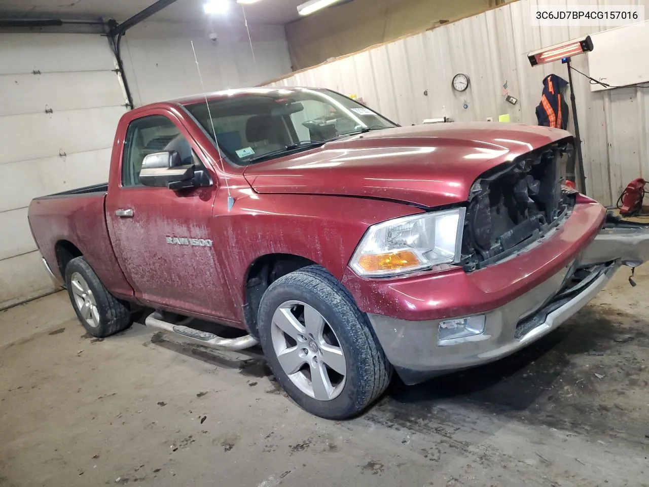 2012 Dodge Ram 1500 Slt VIN: 3C6JD7BP4CG157016 Lot: 89109375