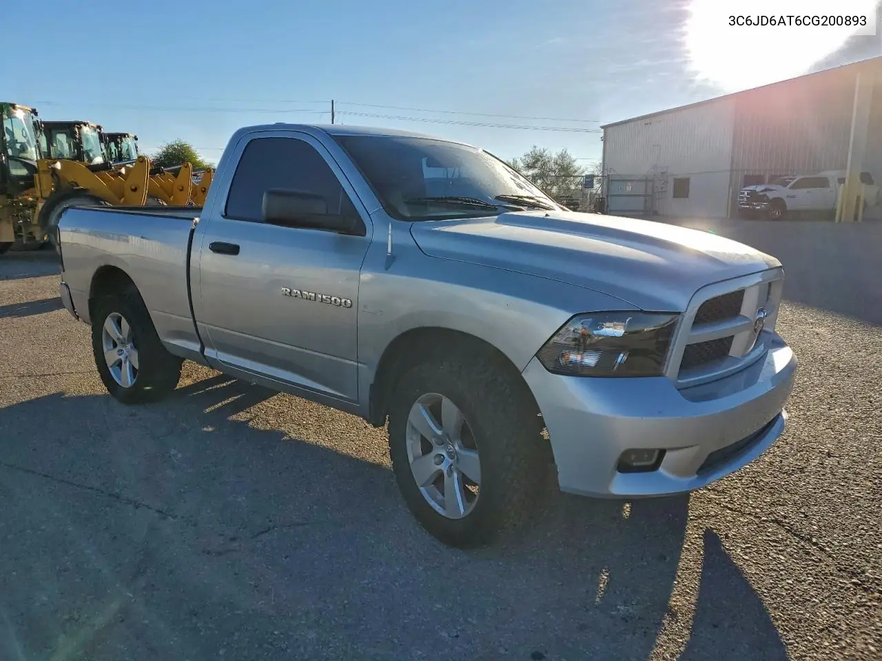 3C6JD6AT6CG200893 2012 Dodge Ram 1500 St