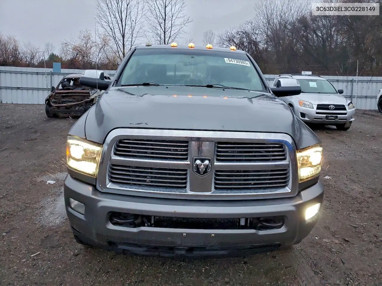 3C63D3EL3CG228149 2012 Dodge Ram 3500 Laramie