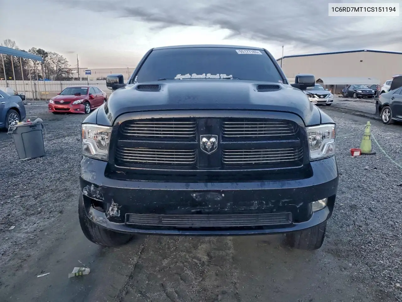 1C6RD7MT1CS151194 2012 Dodge Ram 1500 Sport