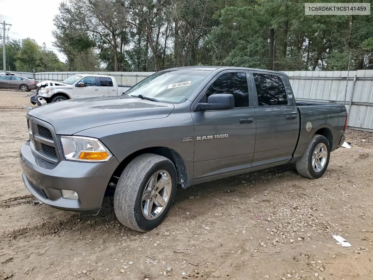 1C6RD6KT9CS141459 2012 Dodge Ram 1500 St