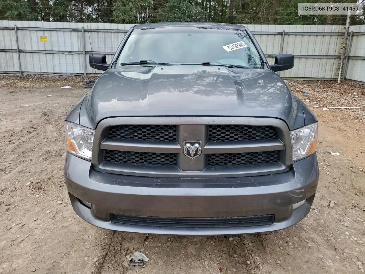 1C6RD6KT9CS141459 2012 Dodge Ram 1500 St