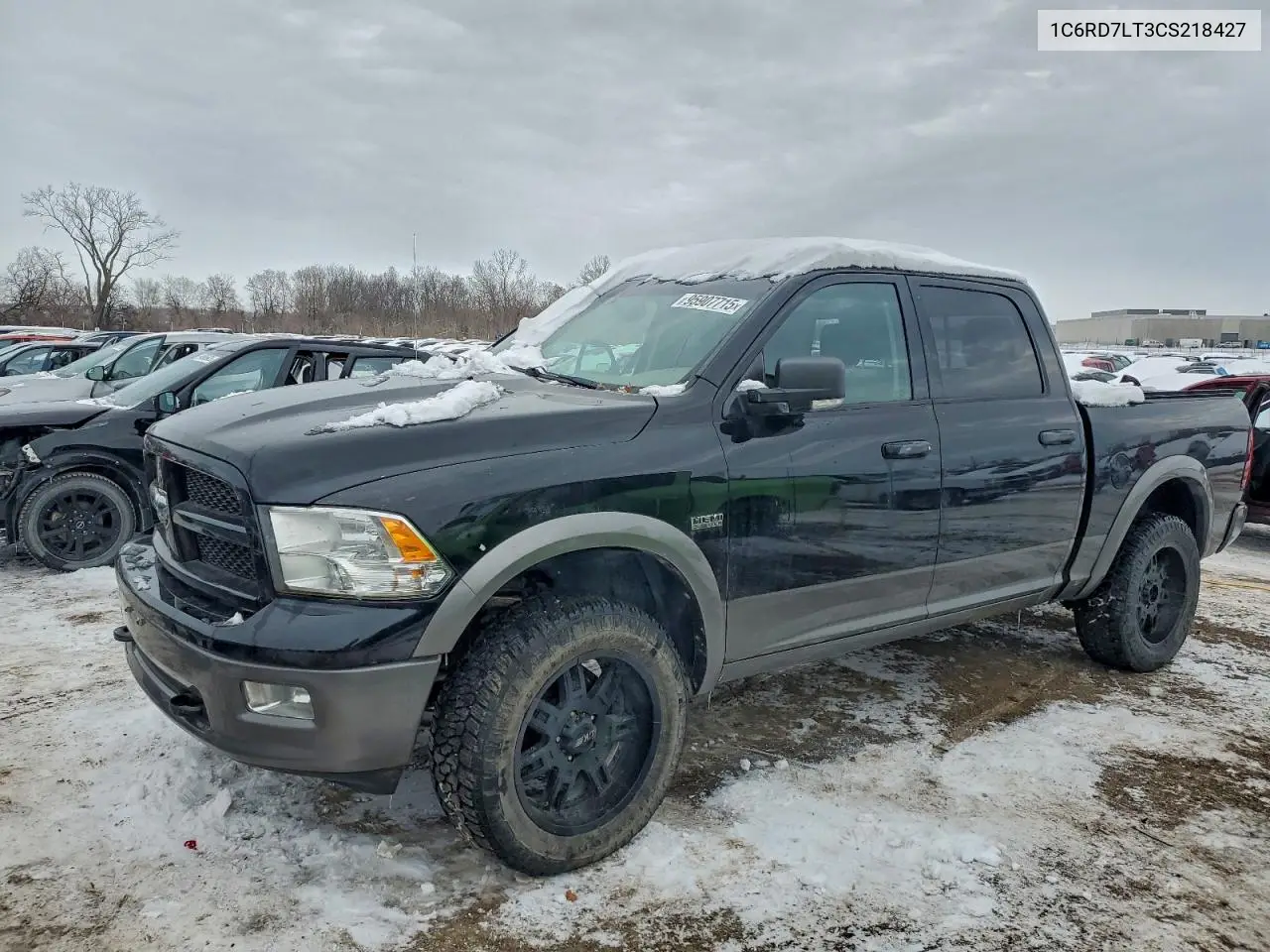 1C6RD7LT3CS218427 2012 Dodge Ram 1500 Slt