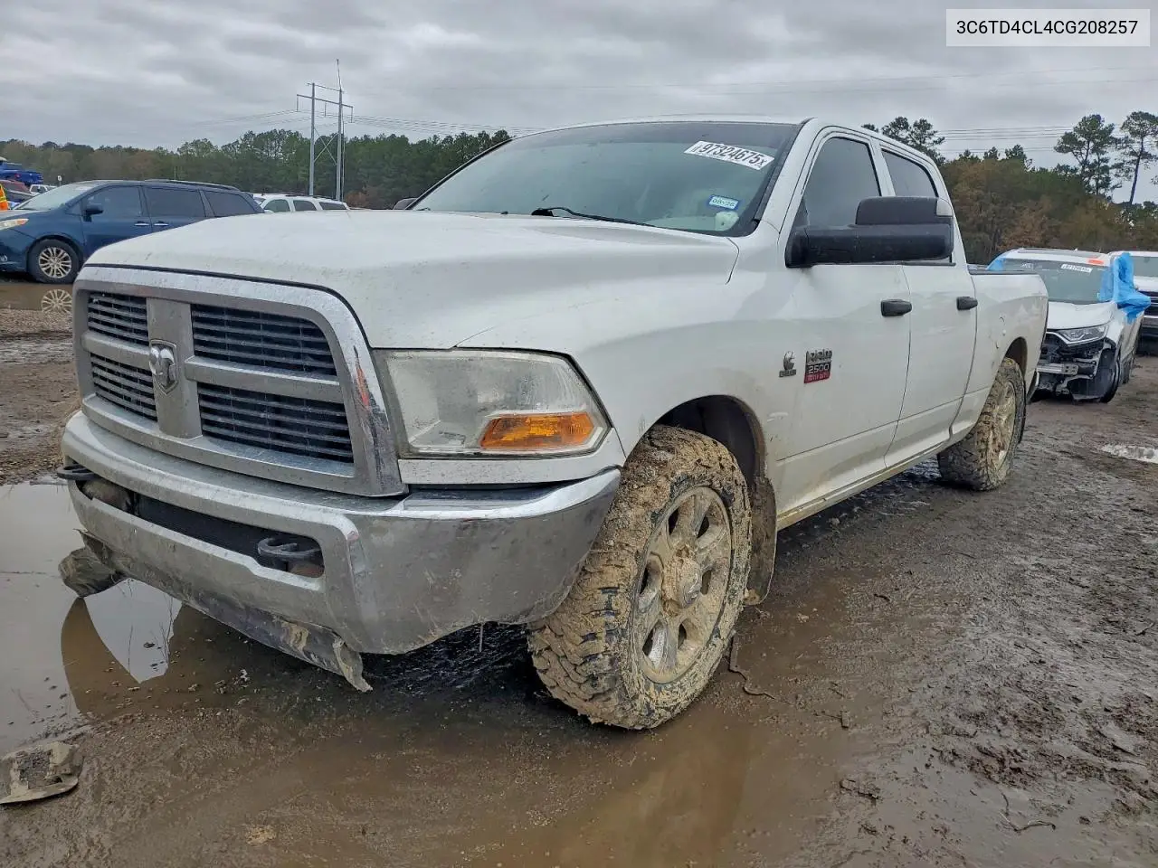 3C6TD4CL4CG208257 2012 Dodge Ram 2500 St