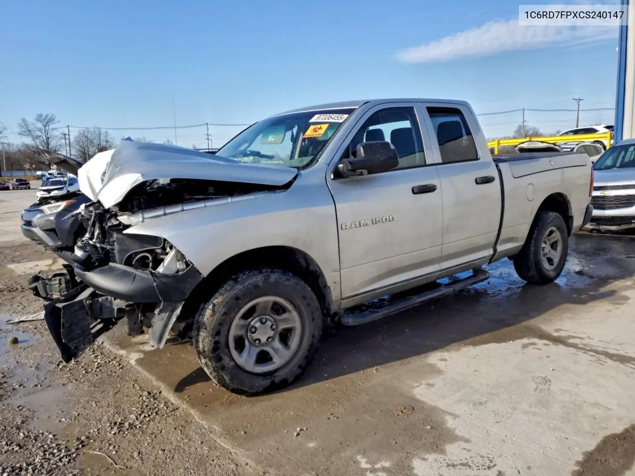 1C6RD7FPXCS240147 2012 Dodge Ram 1500 St