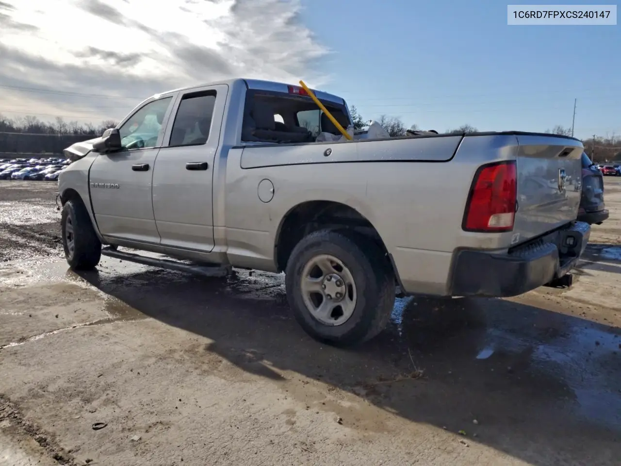 1C6RD7FPXCS240147 2012 Dodge Ram 1500 St
