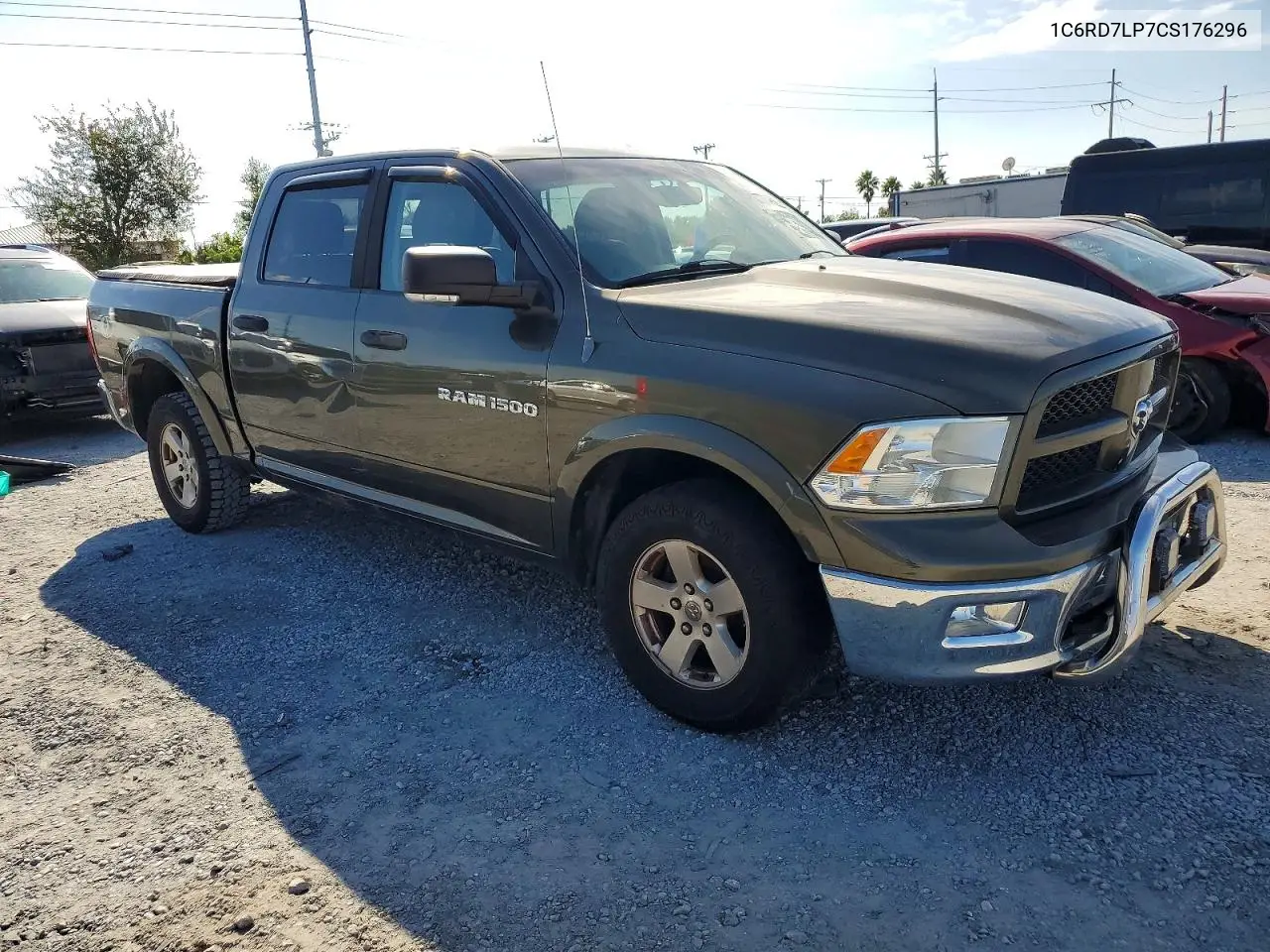 1C6RD7LP7CS176296 2012 Dodge Ram 1500 Slt
