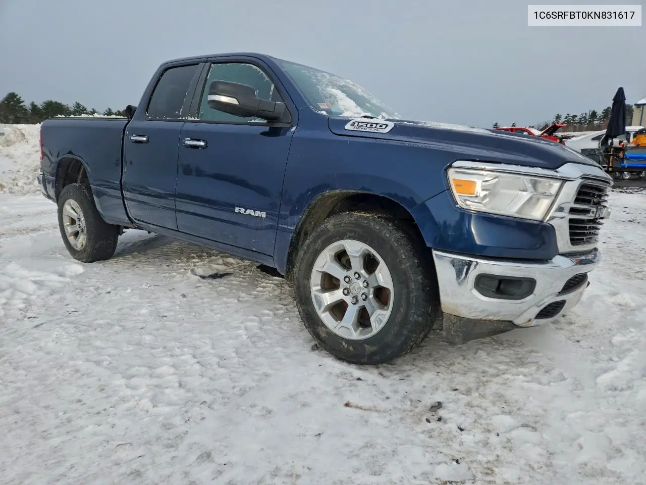 1C6SRFBT0KN831617 2019 Ram 1500 Big Horn/Lone Star
