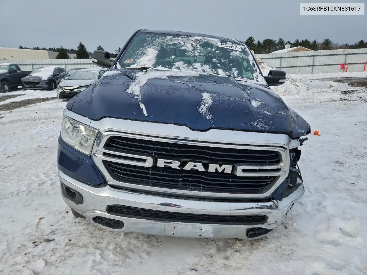 1C6SRFBT0KN831617 2019 Ram 1500 Big Horn/Lone Star