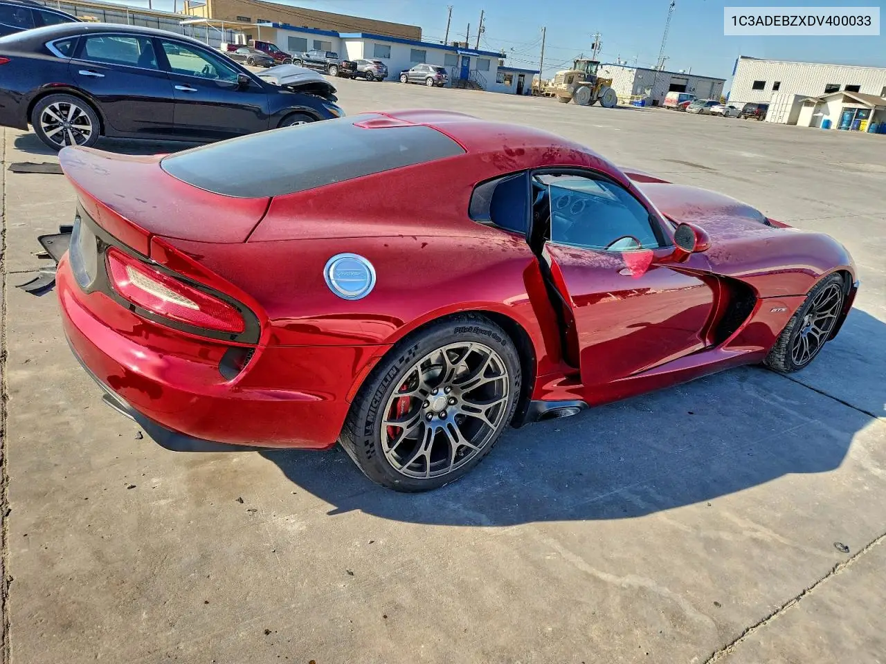 1C3ADEBZXDV400033 2013 Dodge Viper Gts