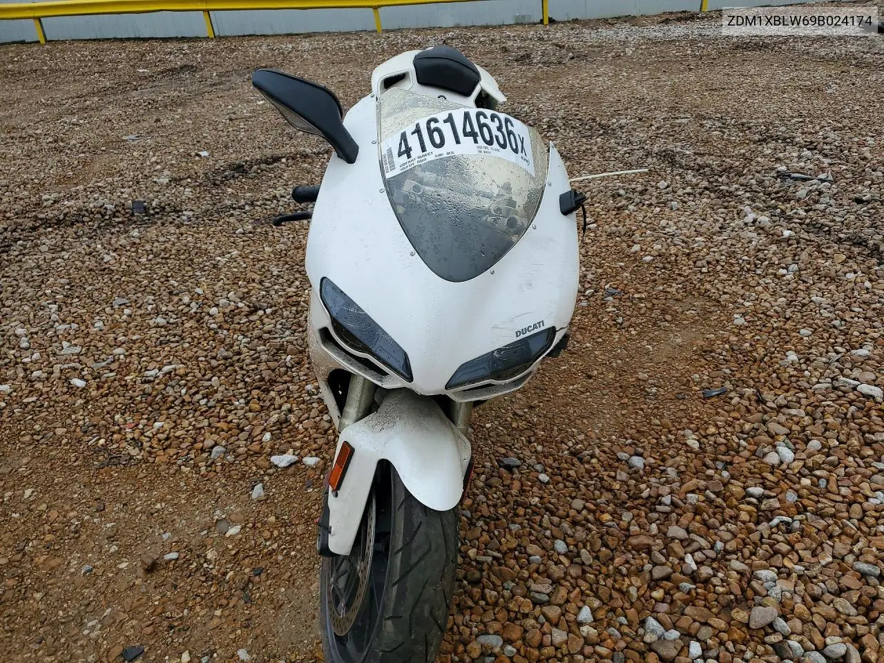 2009 Ducati 1198 Base VIN: ZDM1XBLW69B024174 Lot: 41614636